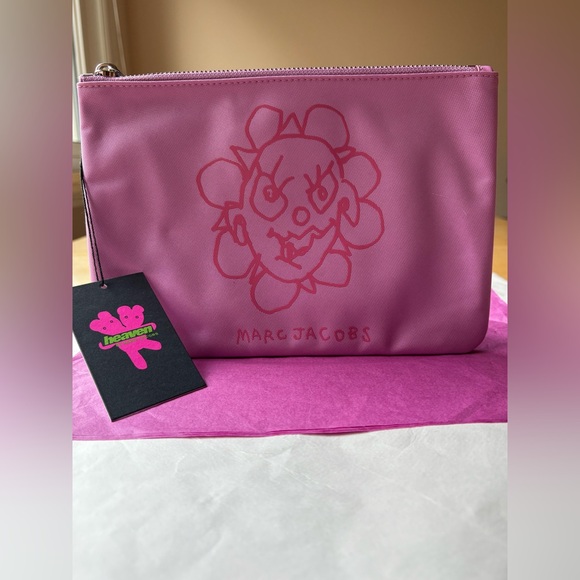 🌼 HEAVEN BY MARC JACOBS CRAZY DAISY POUCH 🌼 NWT 🌼 - Picture 4 of 16
